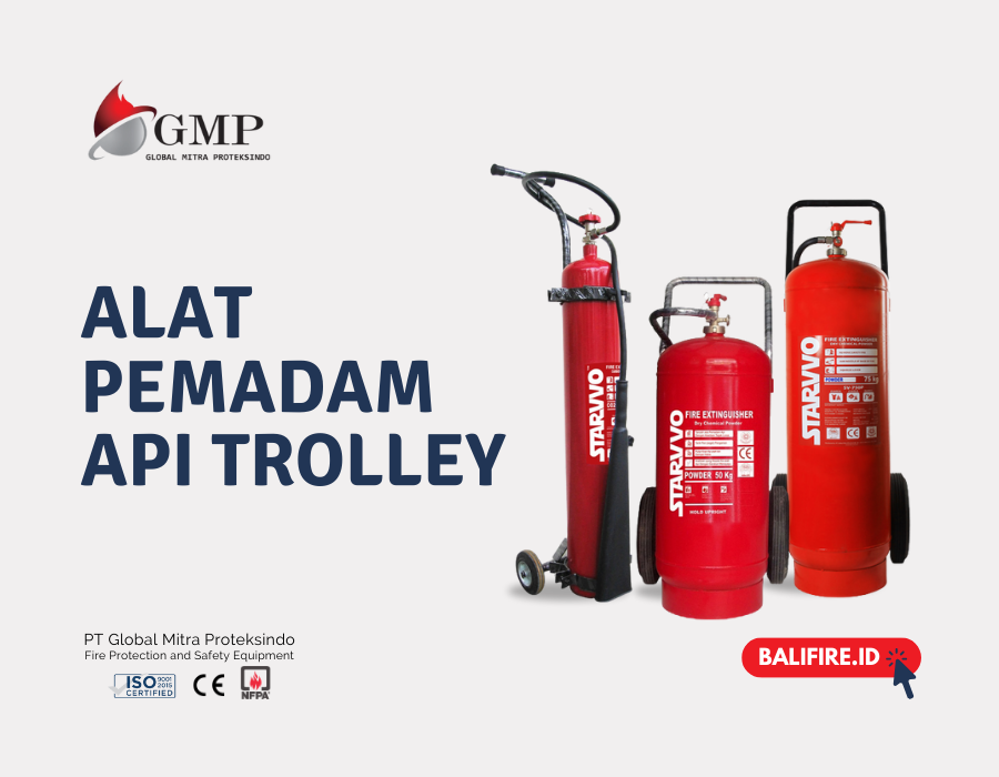 Jual Alat Pemadam Api Trolley terlengkap di Bali