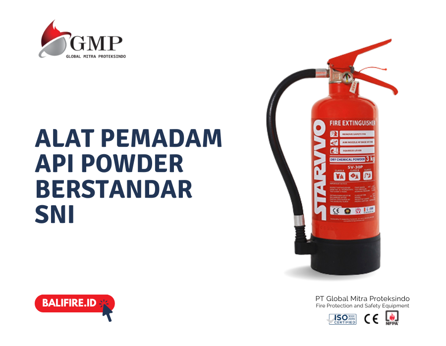 Alat Pemadam Api Powder Berstandar SNI | Pusat Alat Pemadam Api