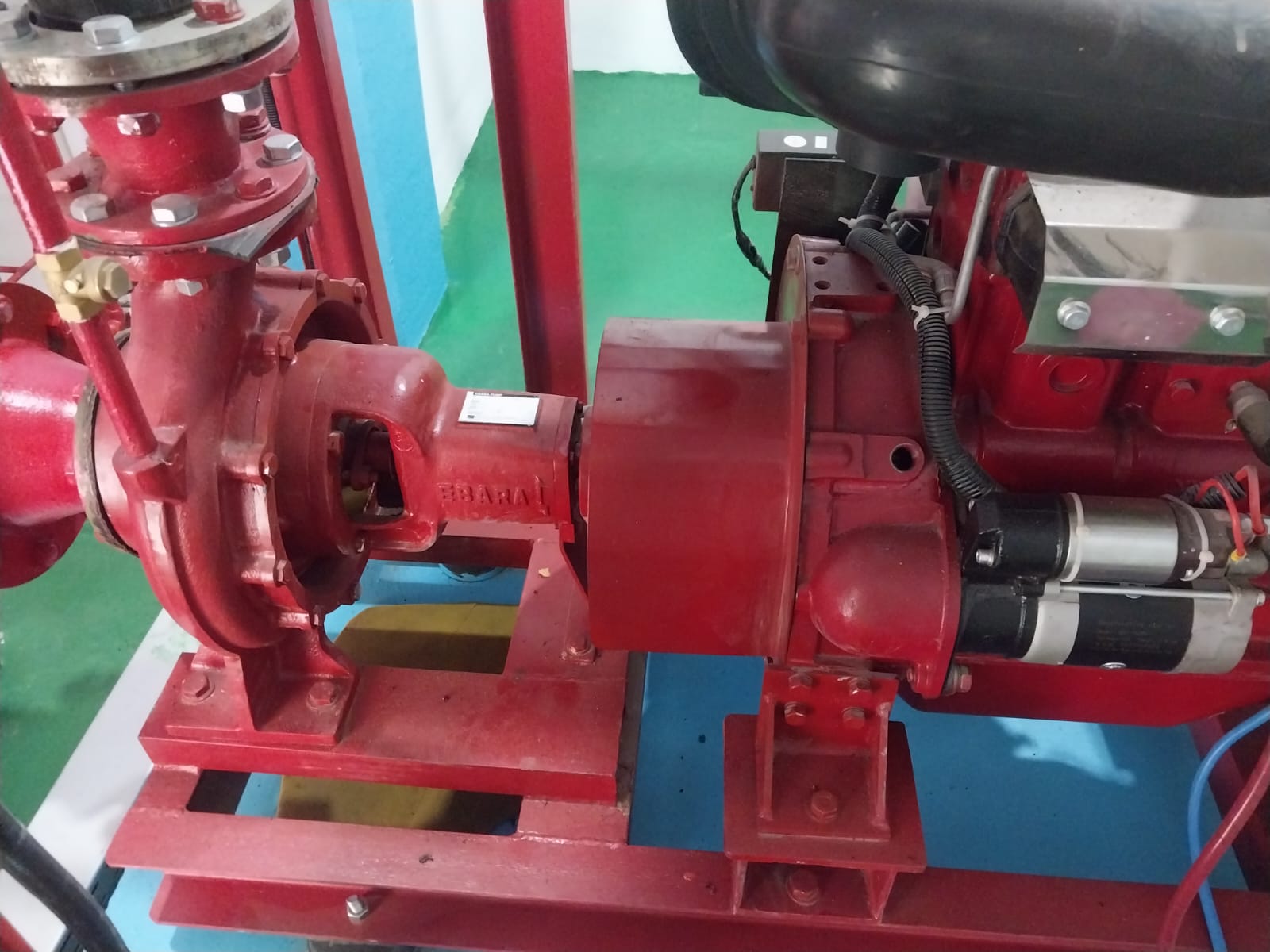 maintenance fire hydrant system