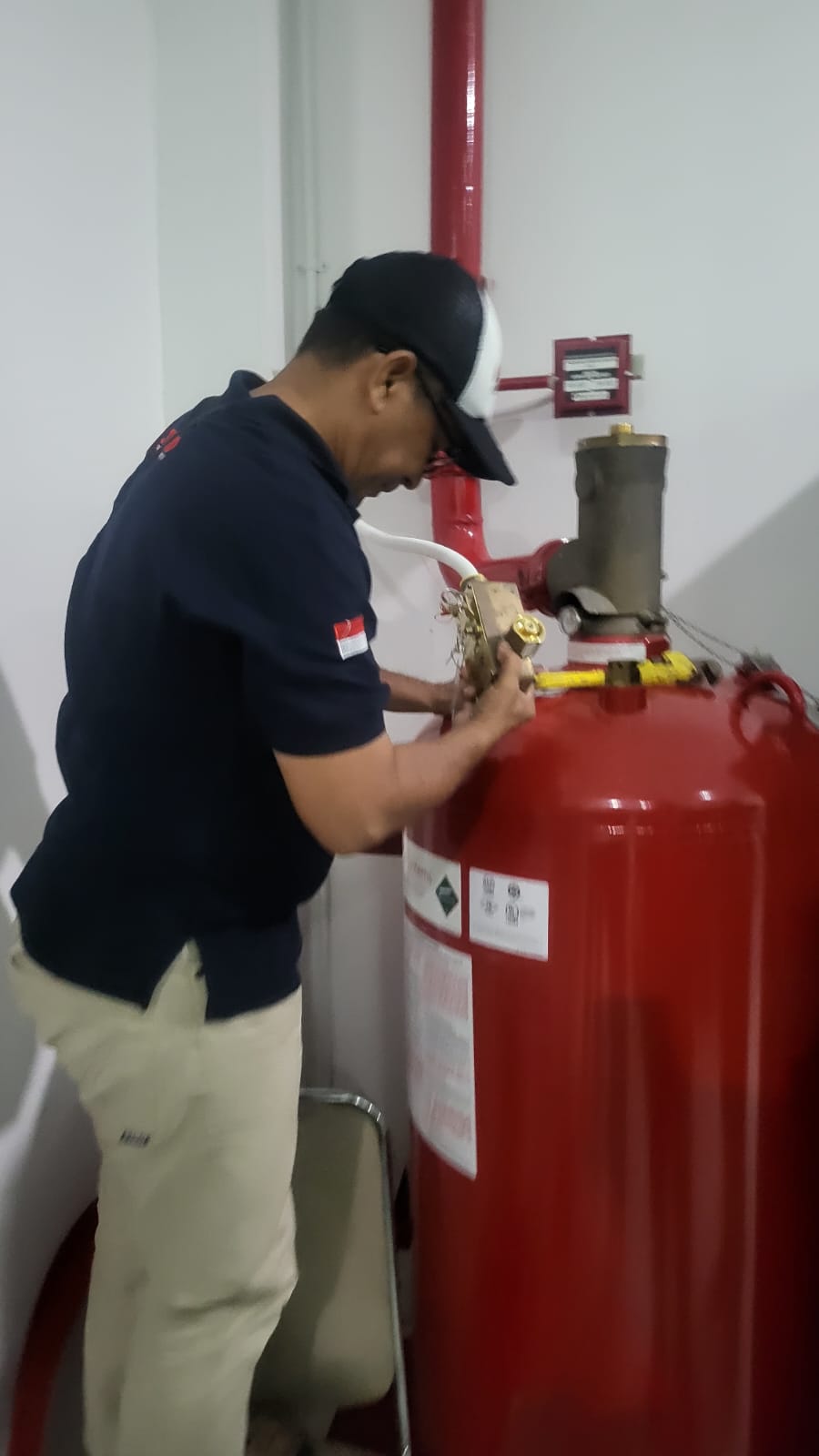 instalsi fire suppression system bali