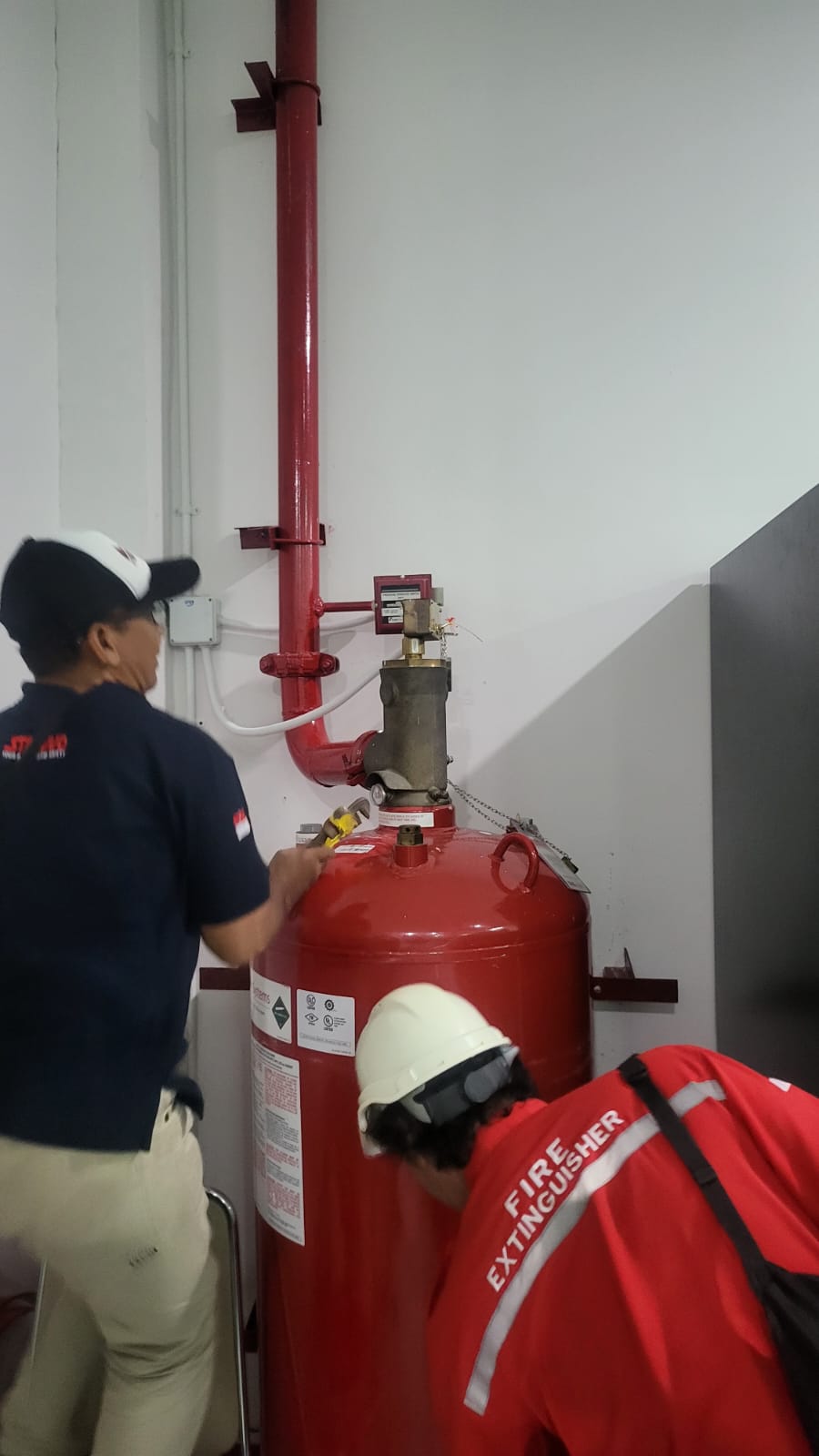 SOP Preventive Maintenance FM200 Fire Suppression System