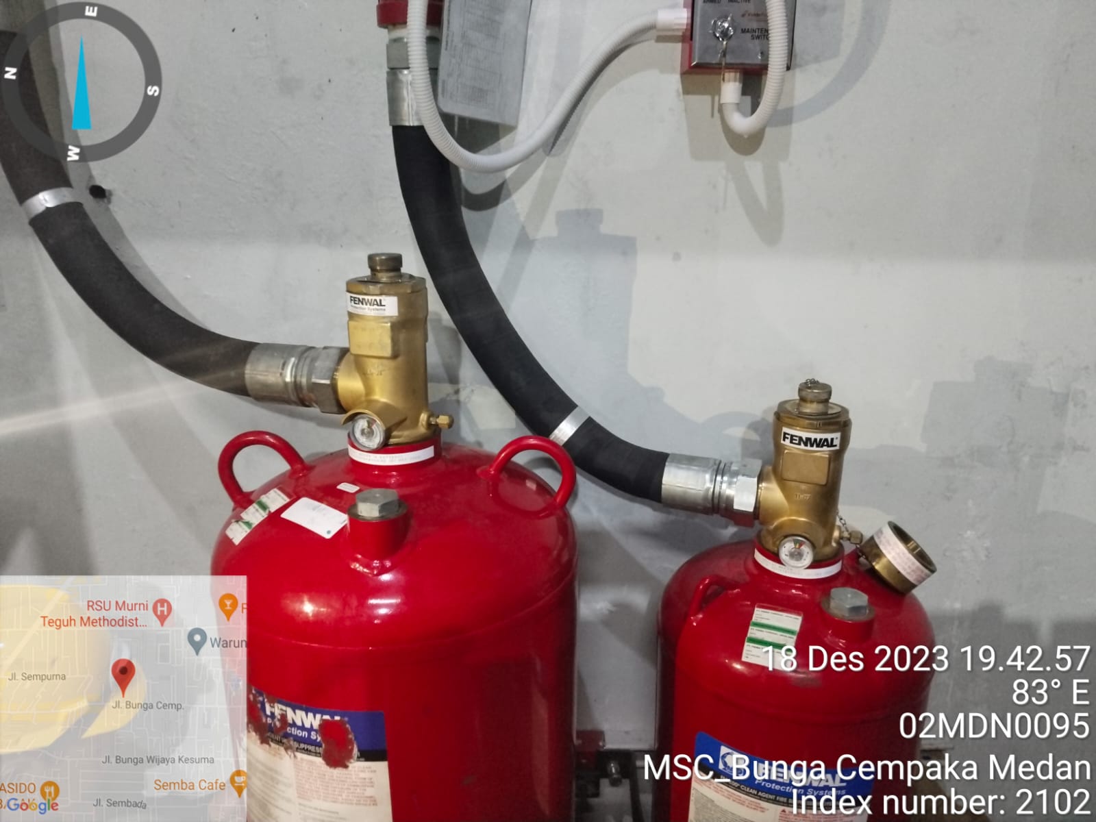 Pengujian Panel Kontrol Sistem FM200