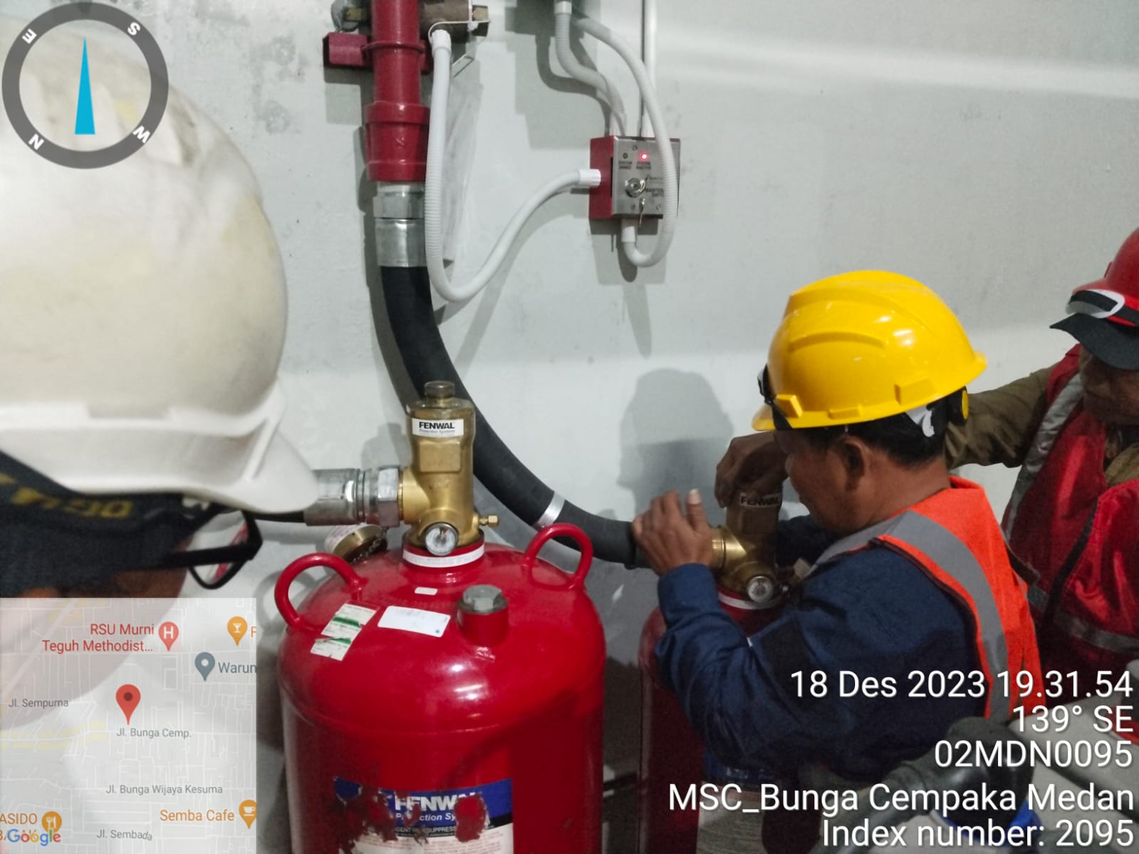 SOP Preventive Maintenance FM200 Fire Suppression System