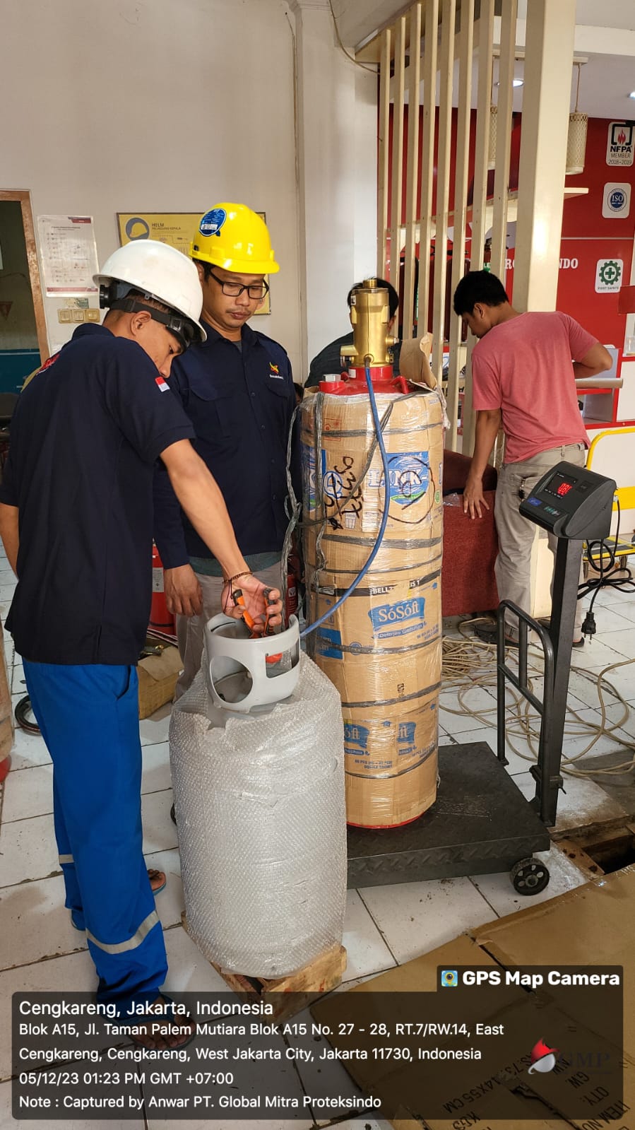 refill / isi ulang gas fm200 bali